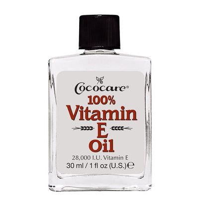 COCOCARE 100% Pure Vitamin E Oil - Moisturizing & Nourishing Skin and Hair Oil, 1 Fl Oz
