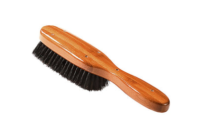 Bass Brushes Semi Oval Boar Bristle Hair Brush - Gentle Detangling & Shine Enhancing, 1 Count Avelisse