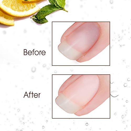 Gena Nail Brite Whitening Scrub with Brush – 4 oz Nail Cleanser & Brightener - görsel 6