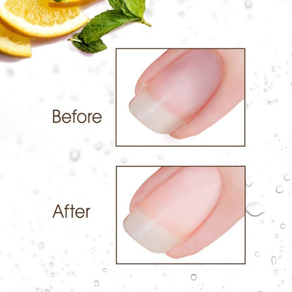 Gena Nail Brite Whitening Scrub with Brush – 4 oz Nail Cleanser & Brightener