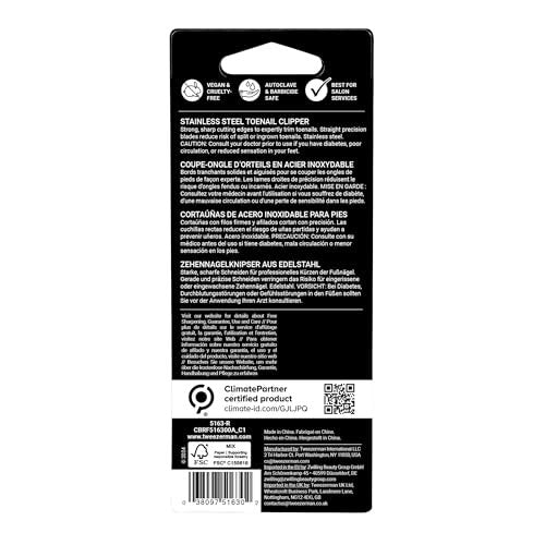 Tweezerman Stainless Steel Toenail Clipper – Precision Grooming for Healthy Feet Avelisse