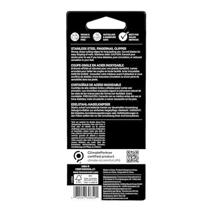 Tweezerman Stainless Steel Fingernail Clipper – Precision Nail Care