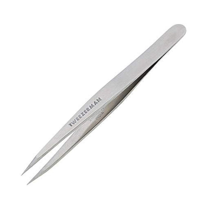 Tweezerman Stainless Steel Point Tweezer – Precision Point Tweezer for Fine Hair Removal (Assorted Colors) Avelisse