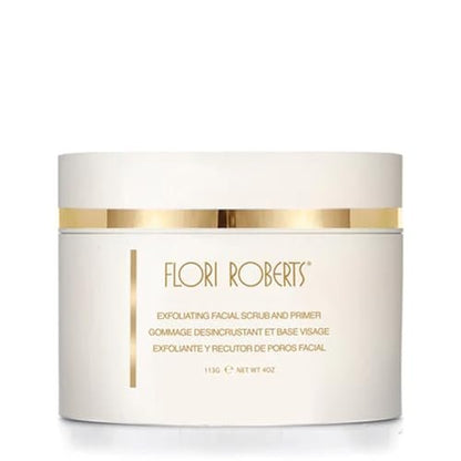 Flori Roberts Exfoliating Facial Scrub & Mask – Moisturizing Face Scrub for Deeper Skin Tones, 4 oz