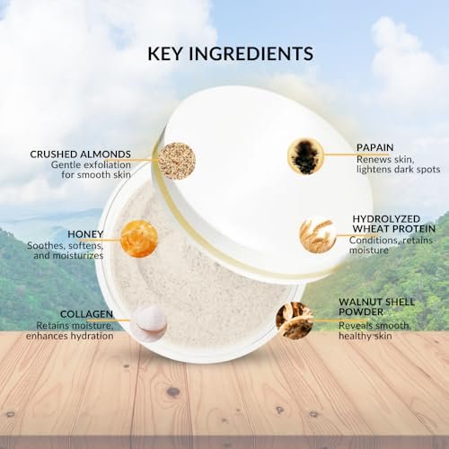 Flori Roberts Exfoliating Facial Scrub & Mask – Moisturizing Face Scrub for Deeper Skin Tones, 4 oz - görsel 14