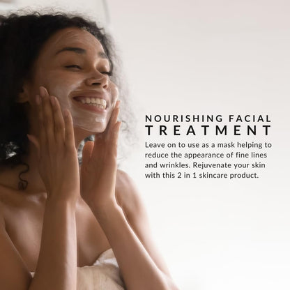 Flori Roberts Exfoliating Facial Scrub & Mask – Moisturizing Face Scrub for Deeper Skin Tones, 4 oz