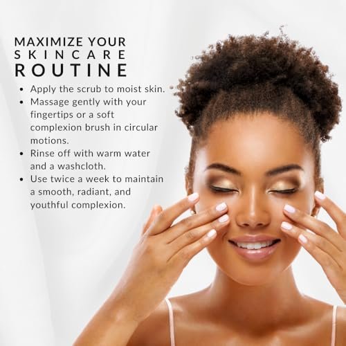 Flori Roberts Exfoliating Facial Scrub & Mask – Moisturizing Face Scrub for Deeper Skin Tones, 4 oz - görsel 18