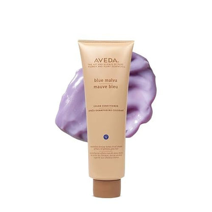 Aveda Blue Malva Color Conditioner - Purple Conditioner for Silver, Gray & Blonde Hair - Neutralizes Brassiness - Deeply Conditions - 8.5 fl oz Avelisse