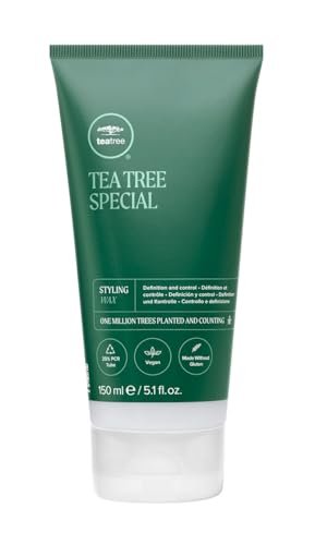 Tea Tree Styling Wax – Adds Definition & Hold for All Hair Types (5.1 fl. oz.) Avelisse