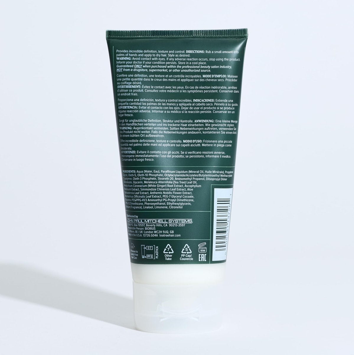 Tea Tree Styling Wax – Adds Definition & Hold for All Hair Types (5.1 fl. oz.) Avelisse