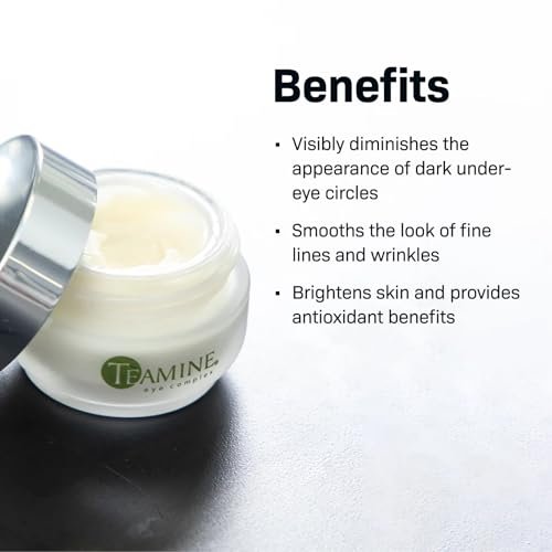Revision Skincare Teamine Eye Complex - Anti Aging Eye Treatment for Dark Circles, Fine Lines and Wrinkles with Green Tea Extract, 0.5 oz Avelisse