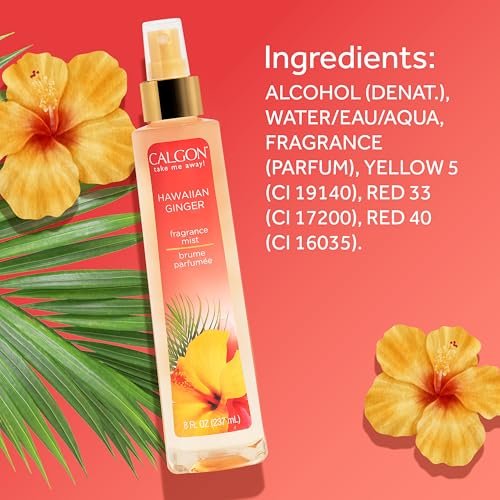 Body Fantasies Calgon Hawaiian Ginger Skin Nourishing Body Cream, 8 oz - görsel 3