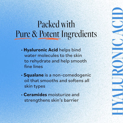 Derma E Ultra Hydrating Antioxidant Day Cream – Face Moisturizer with Hyaluronic Acid, Squalane, and Ceramides for Sensitive Skin, 2 oz Avelisse