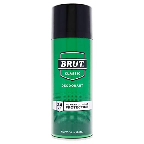 Brut Classic Scent Deodorant Spray - 10 oz | Long-Lasting Protection for Men