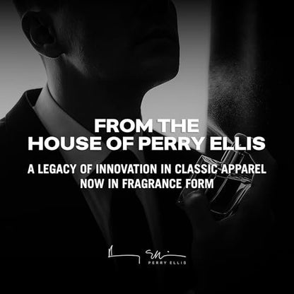 Perry Ellis 360° 4-Piece Mini Cologne Set for Men - Fragrance Sampler with 360° Men, Red, Very Blue, & Black - Travel Size Cologne Gift Set (4 x 0.25 fl oz) Avelisse