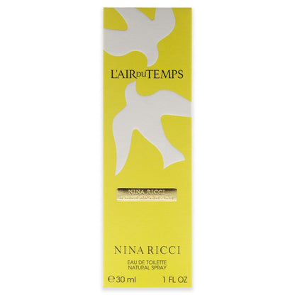 Nina Ricci L'air du Temps Eau de Toilette for Women, 1.0 oz Spray Avelisse
