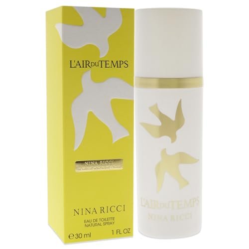 Nina Ricci L'air du Temps Eau de Toilette for Women, 1.0 oz Spray Avelisse