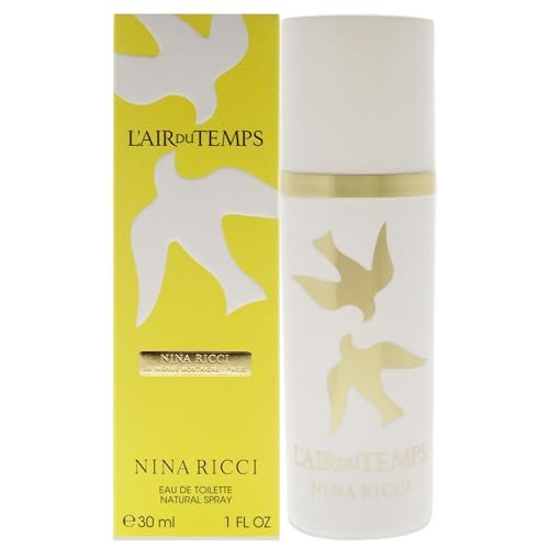 Nina Ricci L'air du Temps Eau de Toilette for Women, 1.0 oz Spray Avelisse