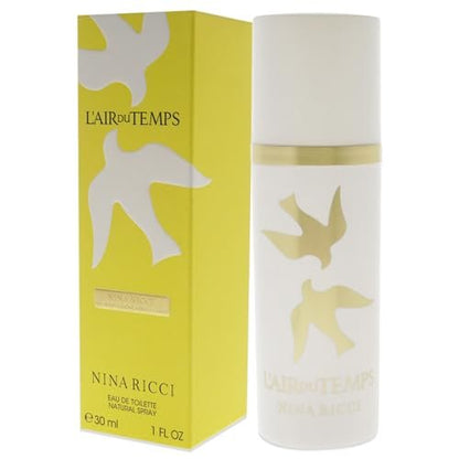 Nina Ricci L'air du Temps Eau de Toilette for Women, 1.0 oz Spray Avelisse