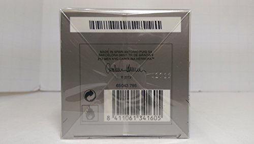 Carolina Herrera 212 Men EDT Spray - Fresh Green and Spicy Sandalwood Scent, 3.4 oz Avelisse