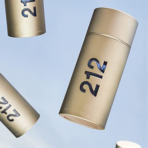 Carolina Herrera 212 Men EDT Spray - Fresh Green and Spicy Sandalwood Scent, 3.4 oz Avelisse