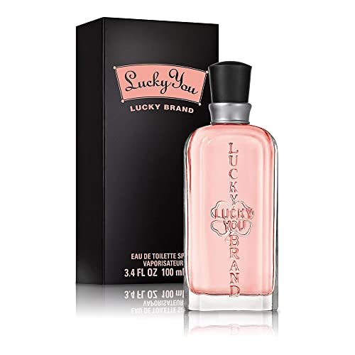 Lucky Brand Lucky You Eau De Toilette for Women - Fresh Floral Citrus Scent, 3.4 fl oz Avelisse