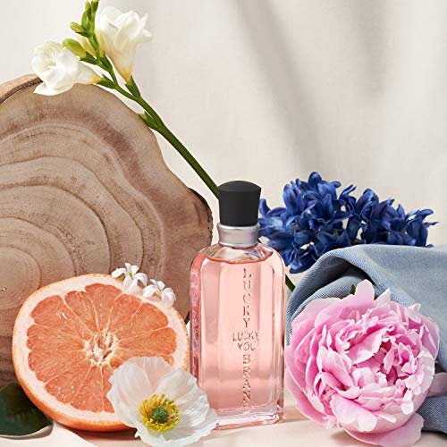 Lucky Brand Lucky You Eau De Toilette for Women - Fresh Floral Citrus Scent, 3.4 fl oz Avelisse