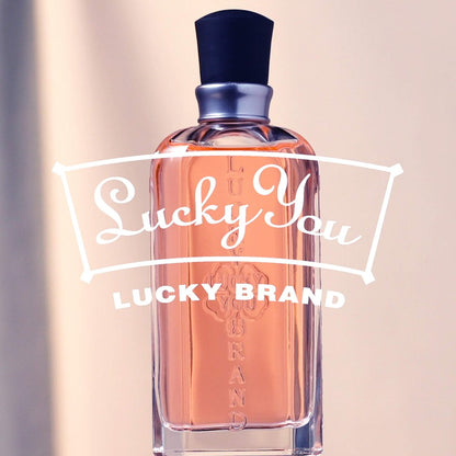 Lucky Brand Lucky You Eau De Toilette for Women - Fresh Floral Citrus Scent, 3.4 fl oz Avelisse