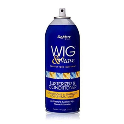 Demert Wig Luster Conditioner - 9.76 oz - Silicone-Infused Conditioner for Wigs, Weaves & Natural Hair