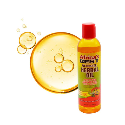 Africa's Best Ultimate Herbal Oil - 8 oz | Nourishing Hair & Scalp Treatment Avelisse