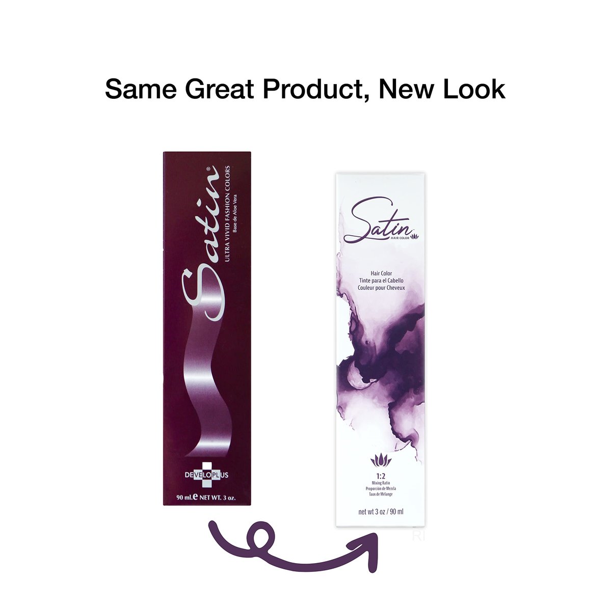Satin Ultra Vivid Fashion Colors - Natural Series 6N Dark Blonde Permanent Hair Color (3 fl oz) - görsel 5