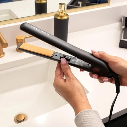 CHI Original 1 Inch Ceramic Hair Straightener Flat Iron - Advanced Ceramic Technology for Frizz-Free Smooth Shine, Floating Plates, Analog On/Off Switch, Salon-Quality Results Avelisse