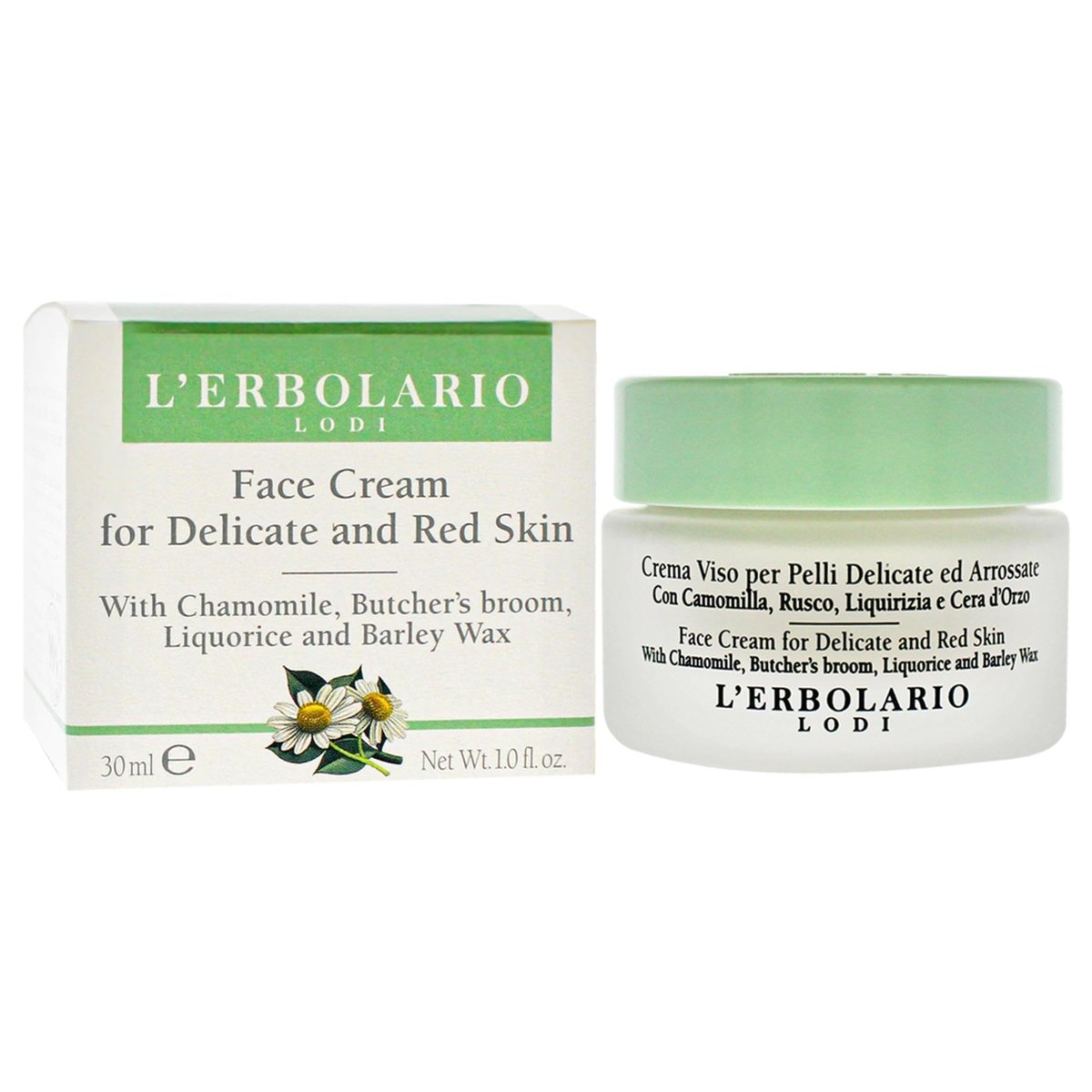 L'Erbolario Face Cream for Delicate and Red Skin – Soothing Moisturizer 1 oz - görsel 5
