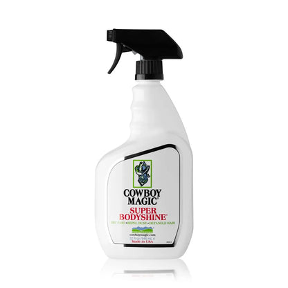 Cowboy Magic Super Bodyshine Fast Dry Repel Dust Detangle Hair - 32 oz Avelisse