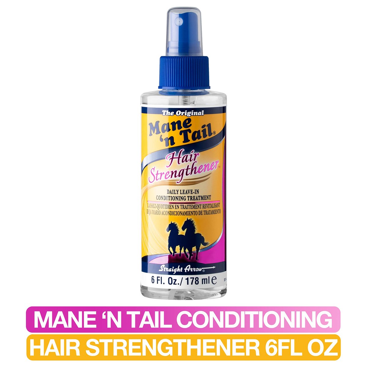 Mane 'n Tail Moisture Enriched Hair Strengthener - 6 oz. Clear Formula Avelisse