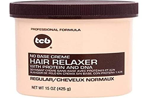 TCB No Base Creme Hair Relaxer, Regular Strength, 15 oz – Smooth & Straight Results - görsel 2