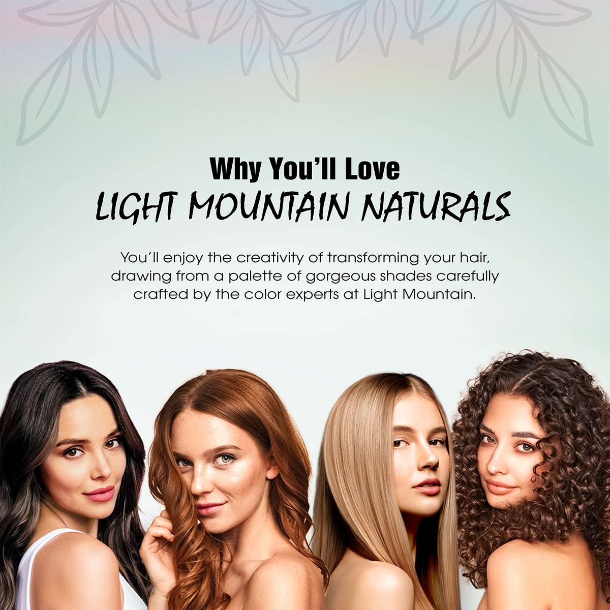 Light Mountain Henna Hair Color & Conditioner – Black (Organic Henna Leaf Powder, Chemical-Free, Semi-Permanent Hair Dye + 4 Hair Clips) - görsel 8