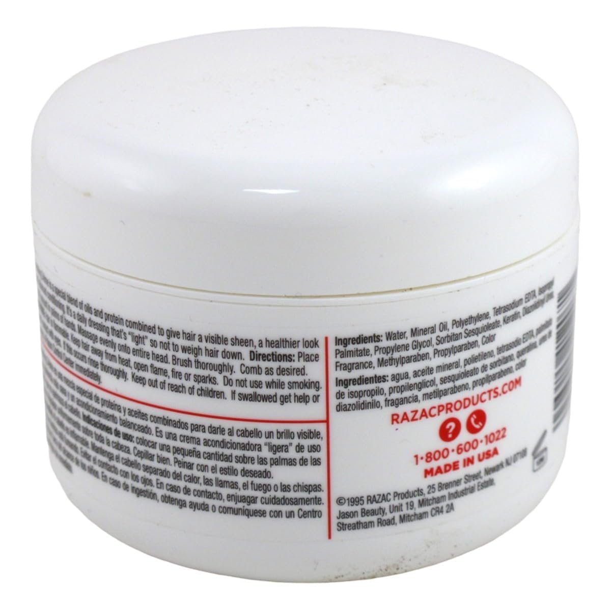 Razac Perfect for Perms Finishing Creme - 8 oz | Curl Definition & Frizz Control Avelisse