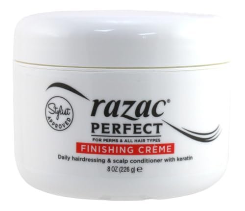 Razac Perfect for Perms Finishing Creme - 8 oz | Curl Definition & Frizz Control Avelisse