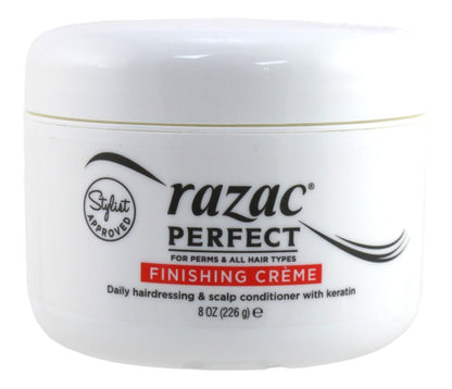 Razac Perfect for Perms Finishing Creme - 8 oz | Curl Definition & Frizz Control Avelisse