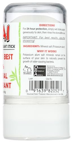 Natural Deodorant Stick for Sensitive Skin - Aluminum-Free, 4.25 oz - görsel 9