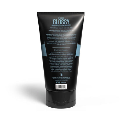 HeadBlade HeadLube Glossy Aftershave Moisturizer Lotion for Men - 5 oz - Shiny, Grease-Free Finish Avelisse