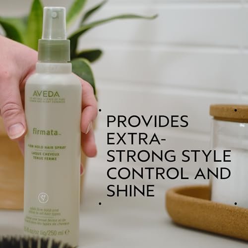 Aveda Firmata Firm Hold Hair Spray - Non-Aerosol Hair Spray for Firm Hold and Shine, 8.5 fl oz Avelisse