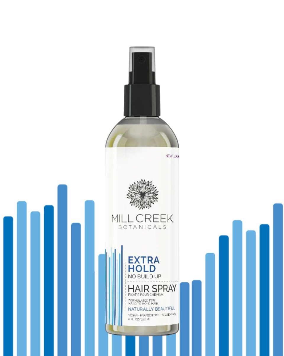 Mill Creek Natural Hair Spray - Extra Hold - 8 fl. oz. (240ml) Avelisse