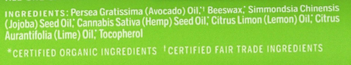 Dr. Bronner's Organic Lemon Lime Lip Balm – 0.15 oz, All-Natural Moisturizing Lip Care Avelisse