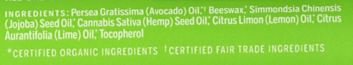 Dr. Bronner's Organic Lemon Lime Lip Balm – 0.15 oz, All-Natural Moisturizing Lip Care Avelisse