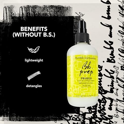 Bumble and bumble. Prep Detangling Hair Primer - Lightweight Pre-Styler for Fine to Medium Hair, 8.5 oz Avelisse
