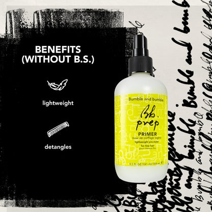Bumble and bumble. Prep Detangling Hair Primer - Lightweight Pre-Styler for Fine to Medium Hair, 8.5 oz Avelisse