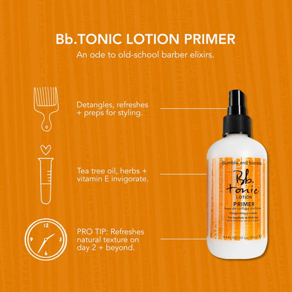 Bumble and bumble. Tonic Lotion Hair Primer with Tea Tree Oil - Refreshing Pre-Styling Primer for Medium to Thick Hair, 8 Fl Oz Avelisse