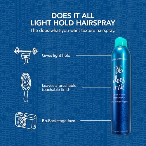 Bumble and bumble. Does It All Light Hold Hair Spray - 10 oz - Brushable, Touchable Finish for All Hair Types Avelisse